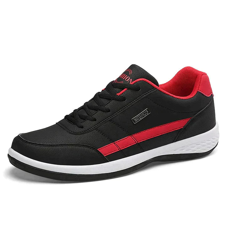 Harry Low-Top Sneakers – Lace-Up Side Stripe Design