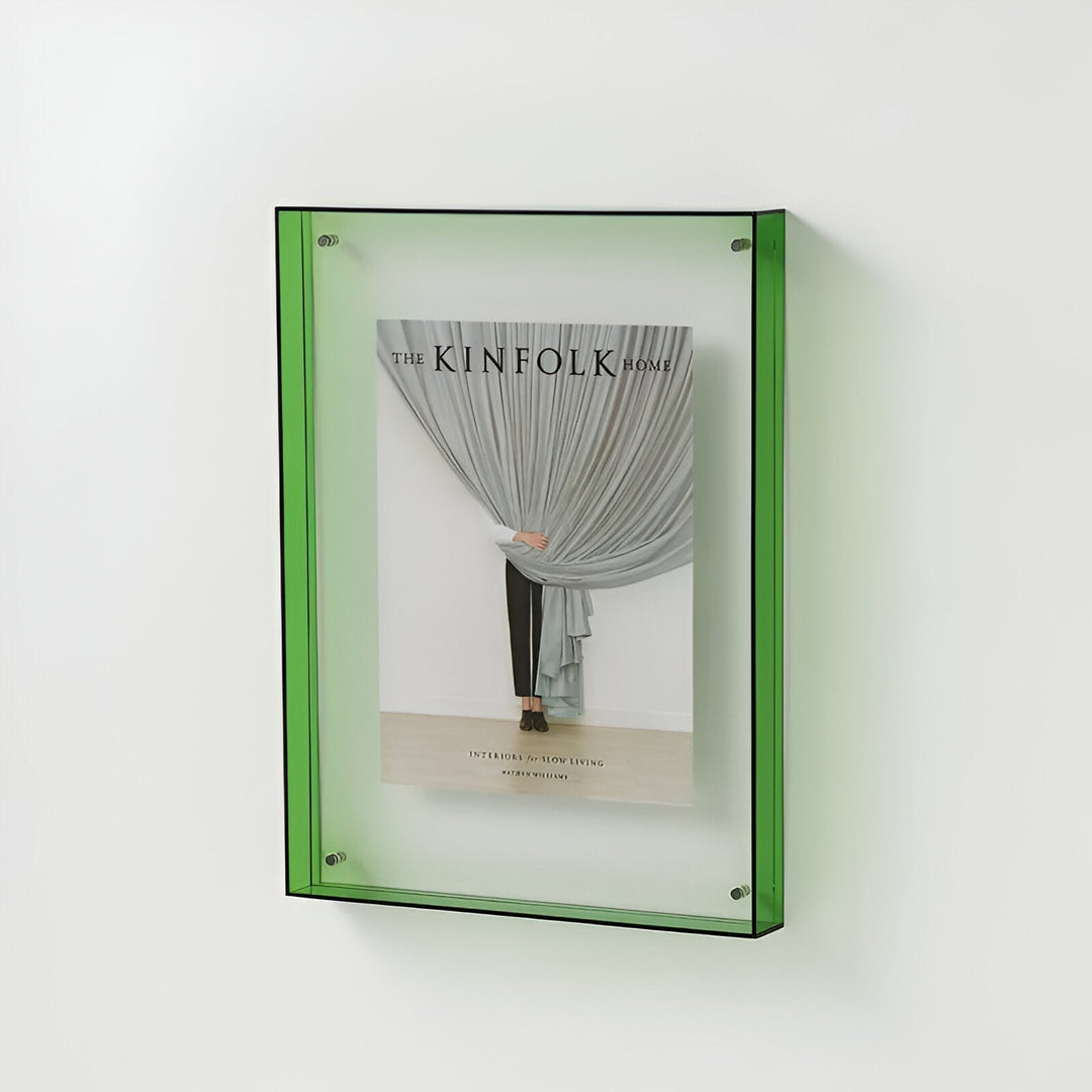 Modern Acrylic Picture Frame With Transparent Design