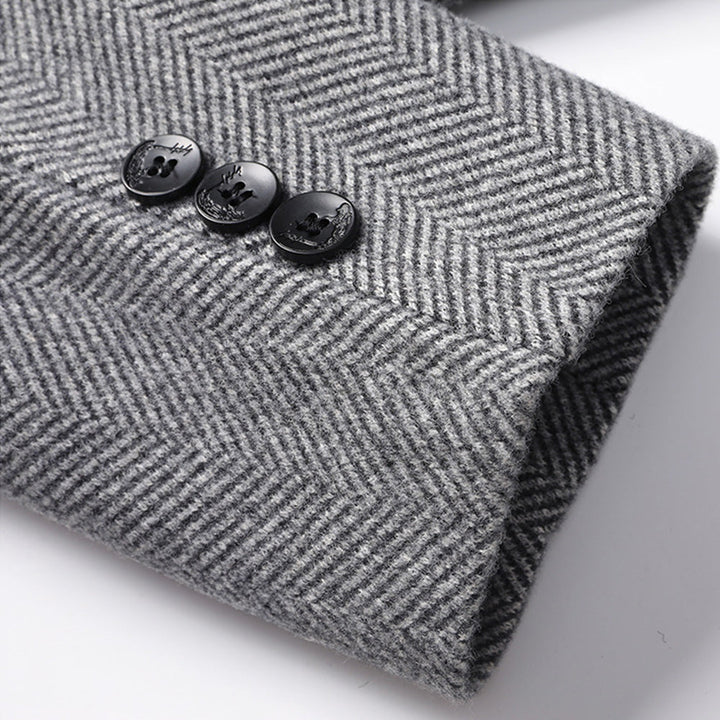 Joshua Regular Fit Chore Coat | Collared Button Front Coat