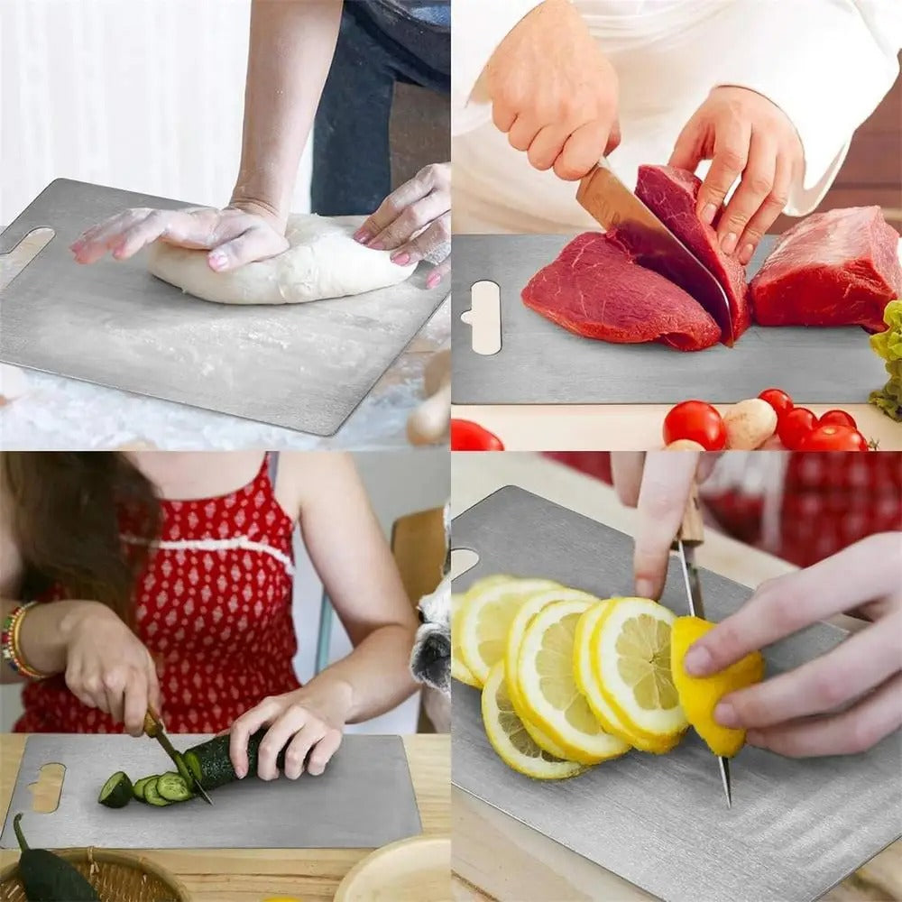 Modern Brushed Metal Cutting Board