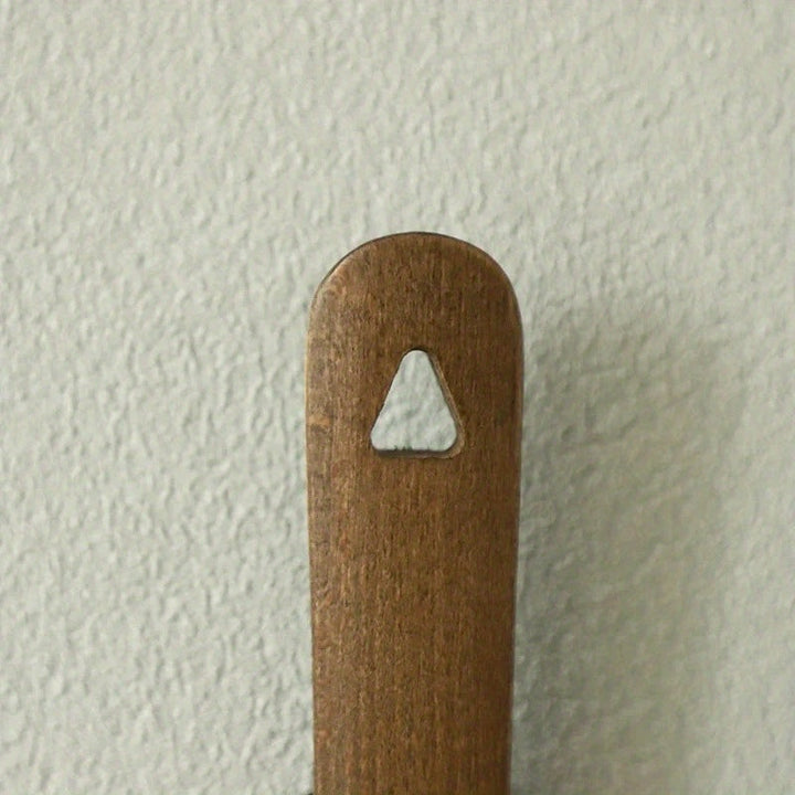 Minimalist Wooden Shoehorn With Magnetic Wall Mount